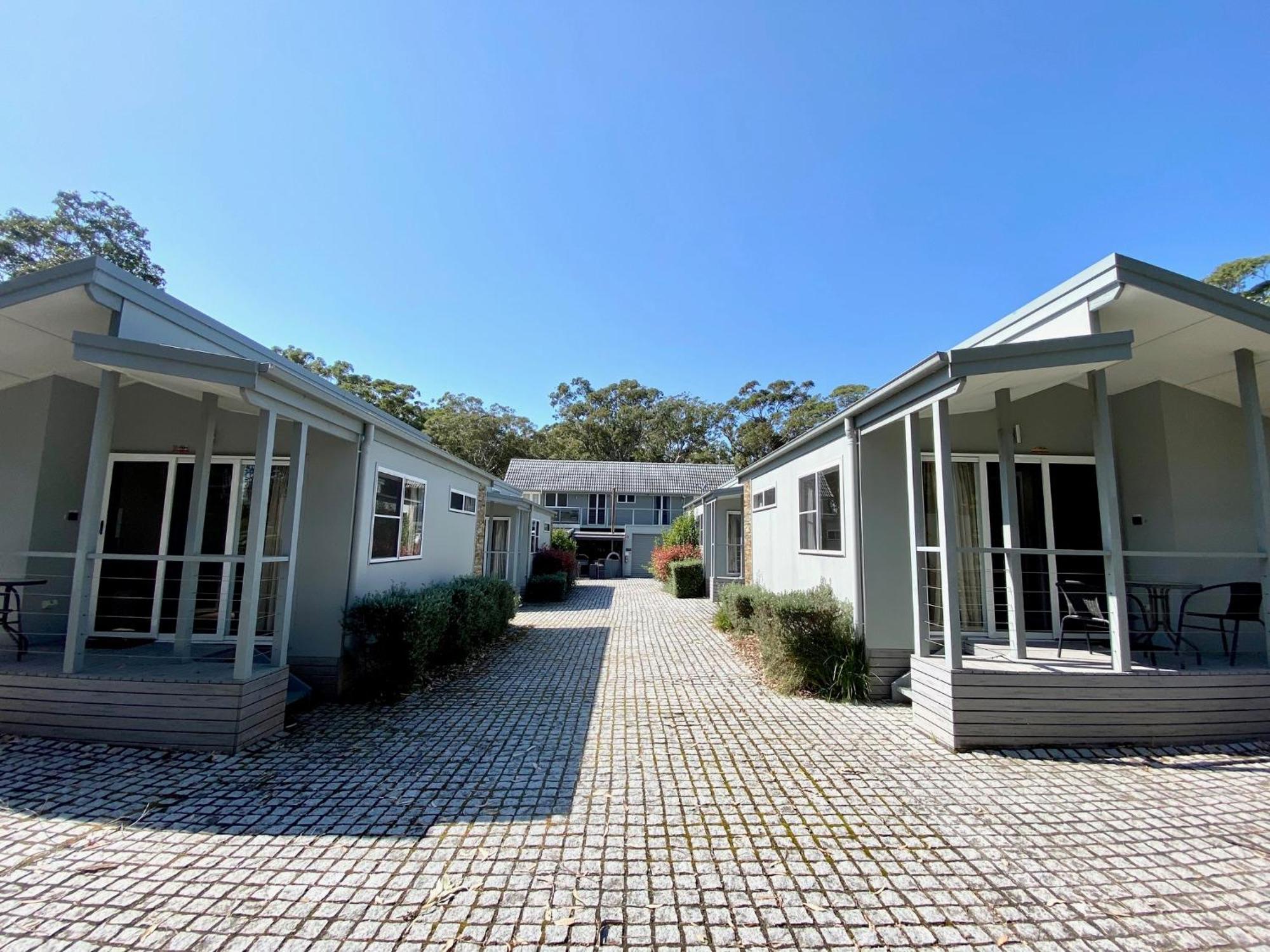 ハスキッソン Jervis Bay Marinersモーテル エクステリア 写真
